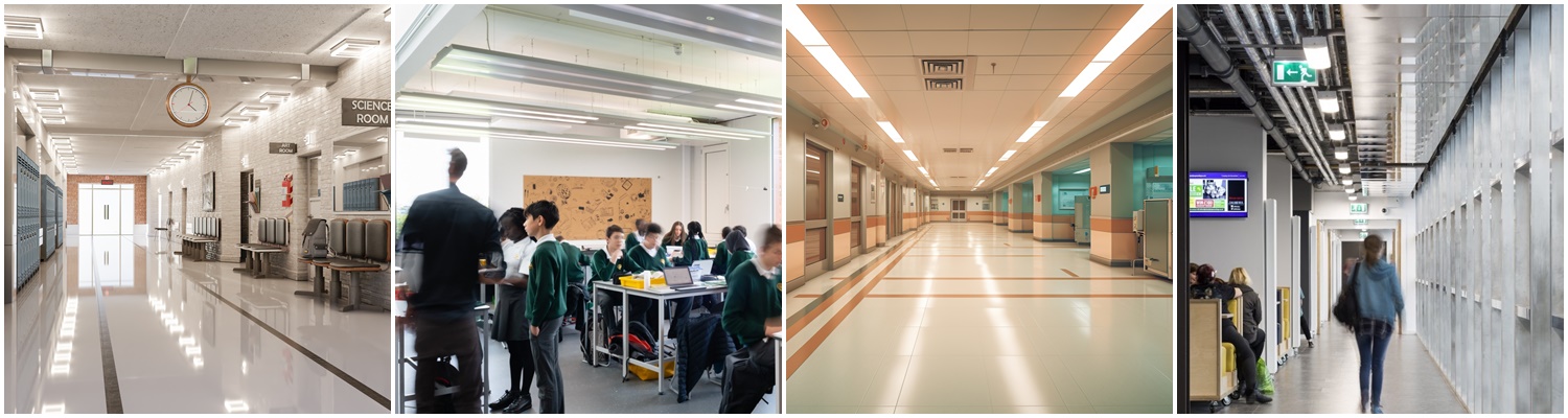 Lighting solutions for schools and classrooms in the UK